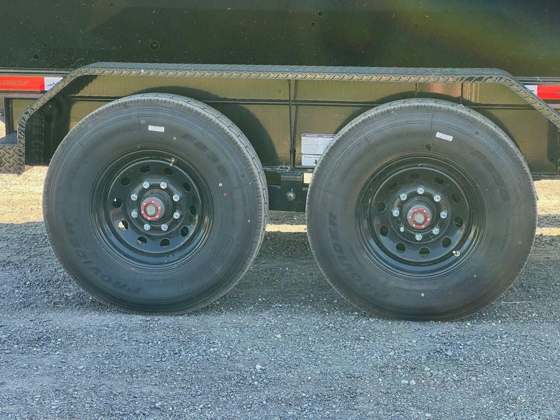 Horizon 16' RDZ GN Roll off Bundle (2) 8k Axles + 2 Bins w/ 6' Walls HZN16GN8K6FTEDZ3BLKTX - Image 7
