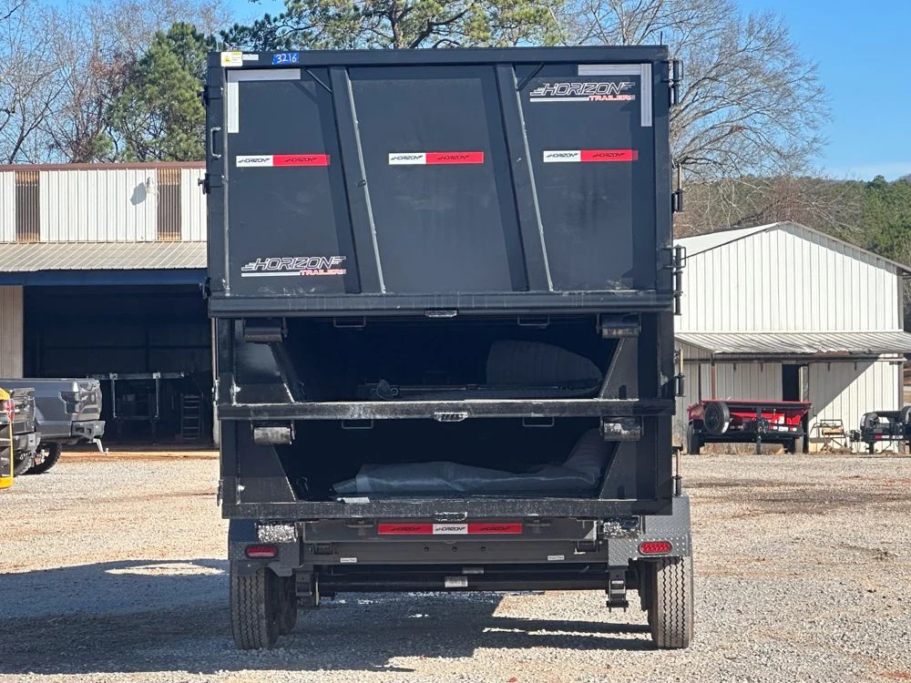 Horizon 20' HRD GN Roll off Bundle (2) 10k Axles + 3 Bins w/ 4' Walls HZN20GN10K4FTEDZ3BLKTX - Image 8