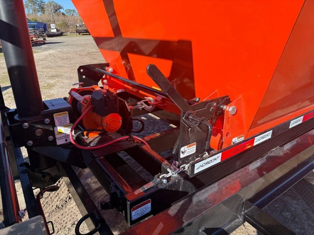 Horizon 20' HRD GN Roll off Bundle (2) 10k Axles + 3 Bins w/ 4' Walls HZN20GN10K4FTEDZ3ORANGEAL - Image 3
