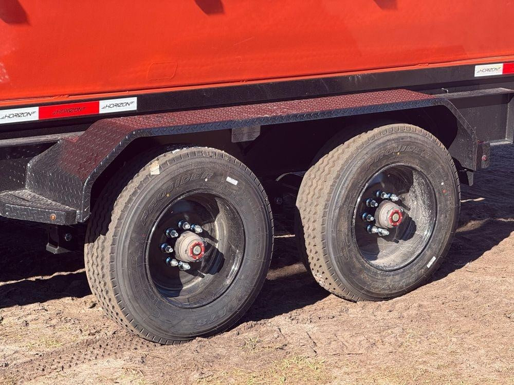 Horizon 20' HRD GN Roll off Bundle (2) 10k Axles + 3 Bins w/ 4' Walls HZN20GN10K4FTEDZ3ORANGEAL - Image 8