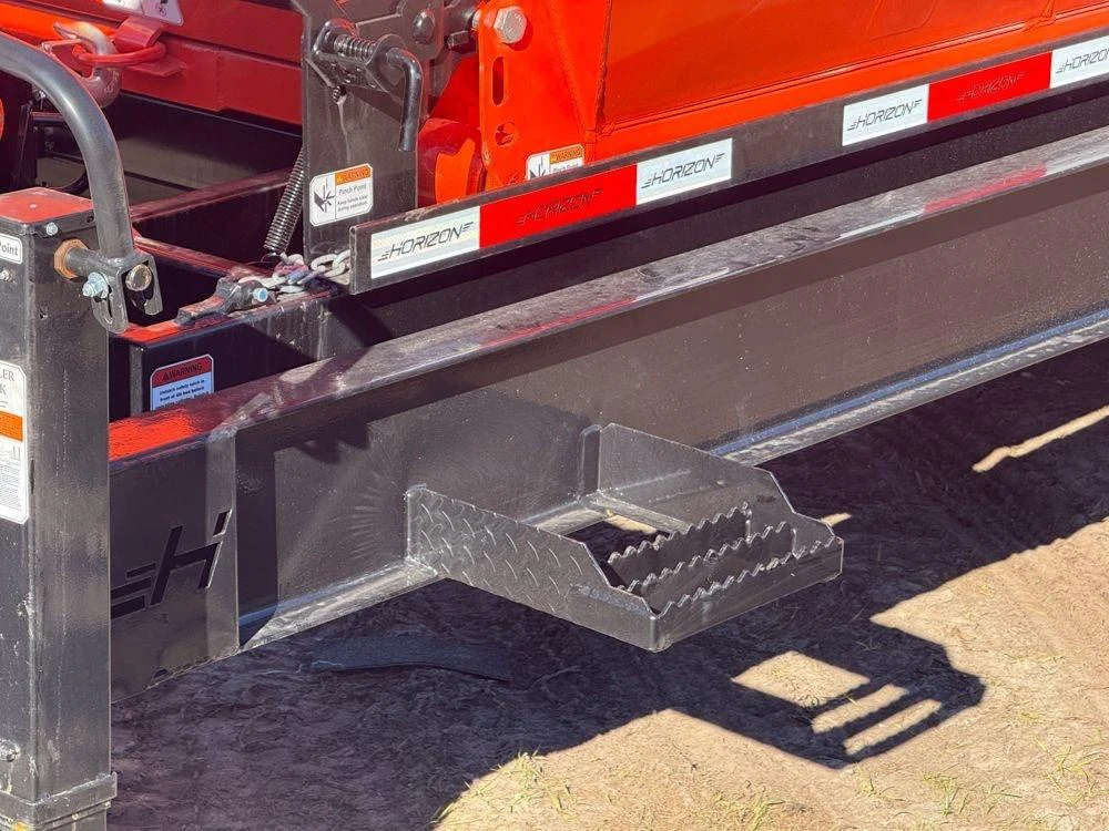 Horizon 20' HRD GN Roll off Bundle (2) 10k Axles + 3 Bins w/ 4' Walls HZN20GN10K4FTEDZ3ORANGEAL - Image 9