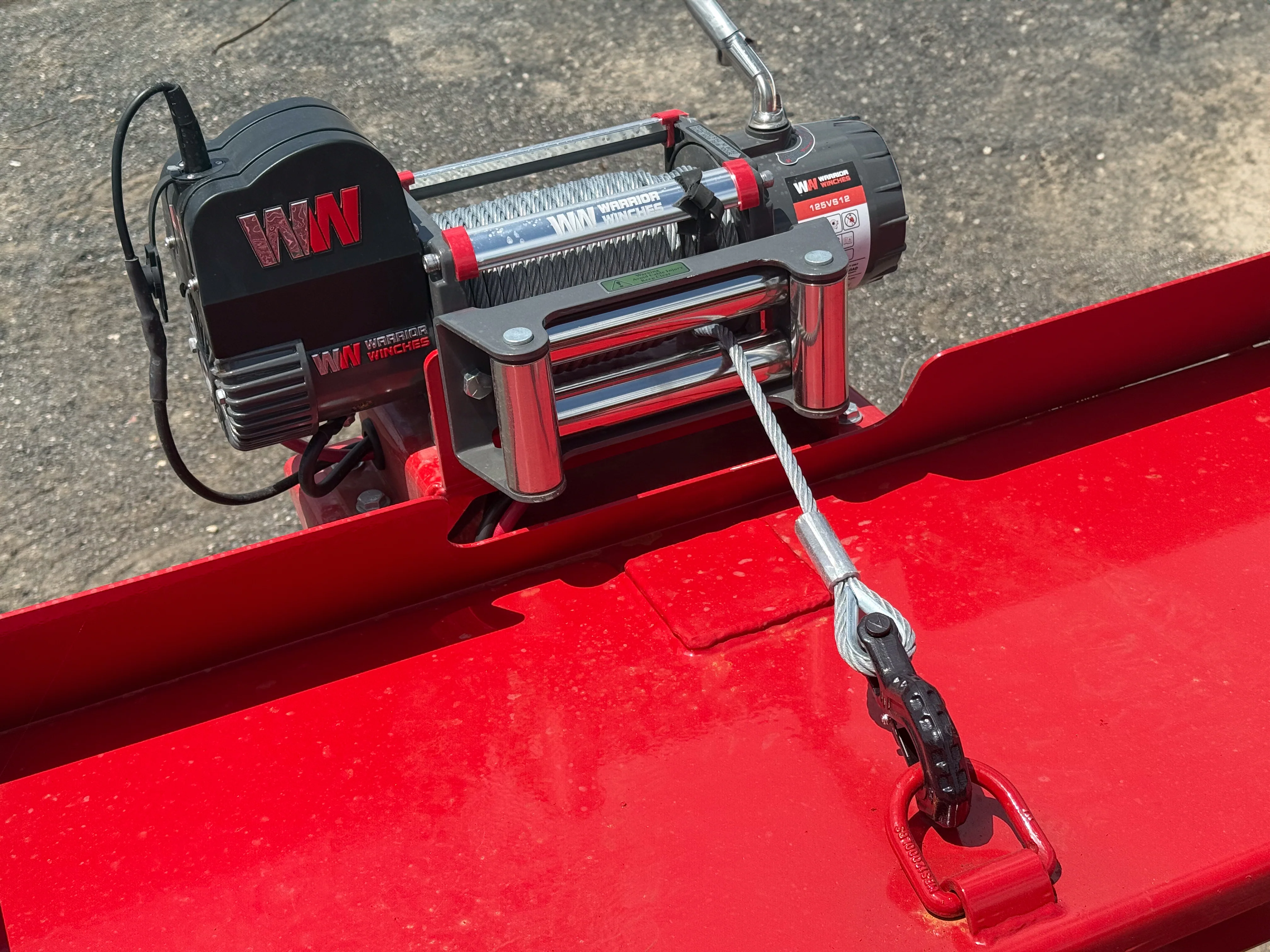 Stryker 50' Wedge 3 Car Hauler (3) 7k axles w/ winch - De-rated 12k GVWR - Image 6